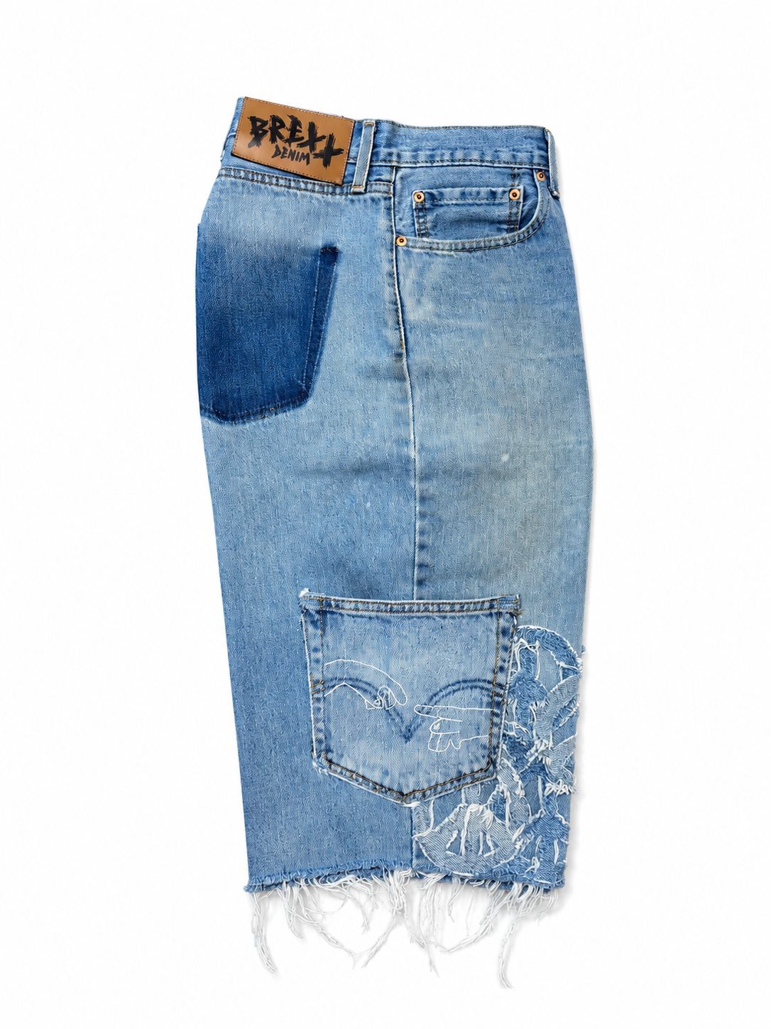 WAR & PEACE DENIM SHORTS-40