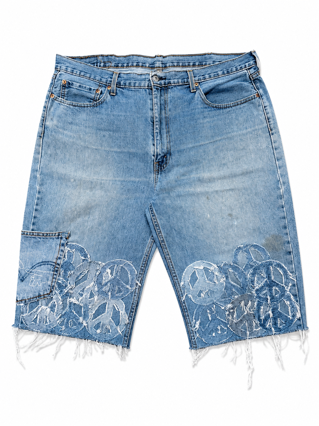 WAR & PEACE DENIM SHORTS-40
