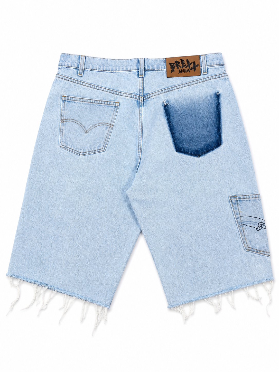 WAR & PEACE DENIM SHORTS-38