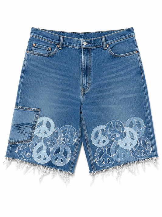 WAR & PEACE DENIM SHORTS-40