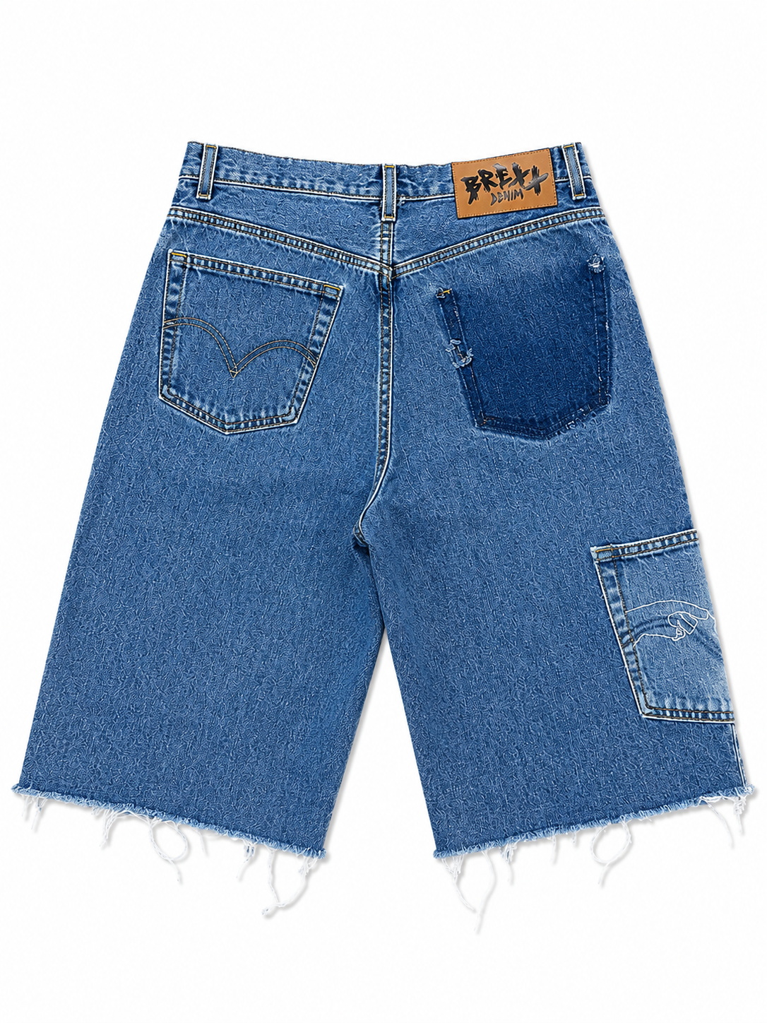 WAR & PEACE DENIM SHORTS-34