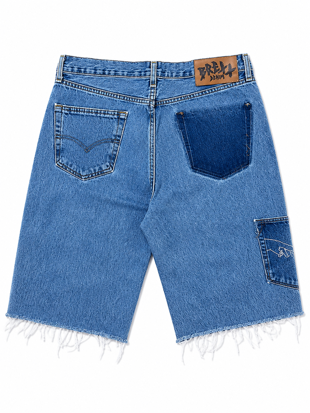 WAR & PEACE DENIM SHORTS-34