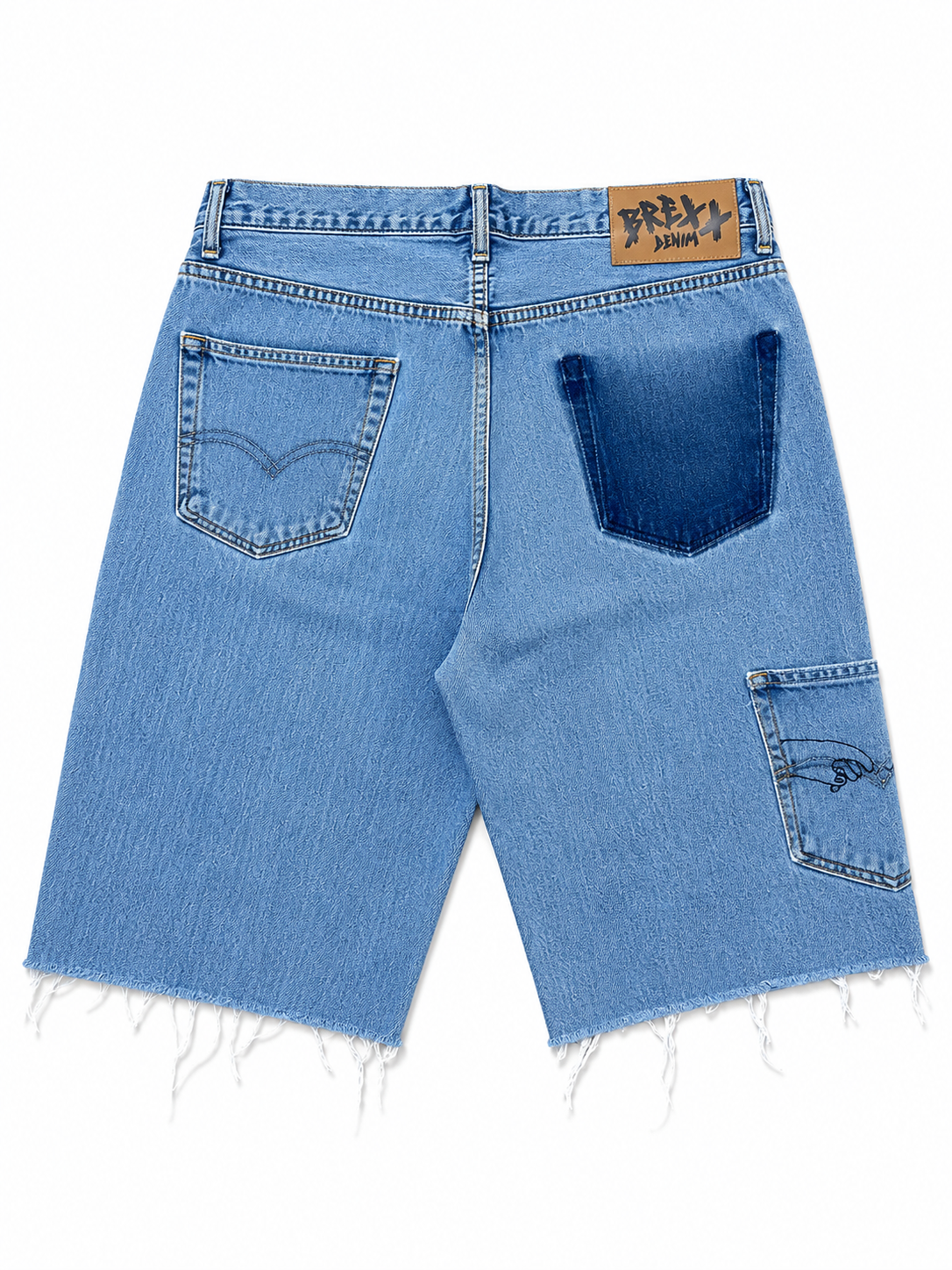 WAR & PEACE DENIM SHORTS-36