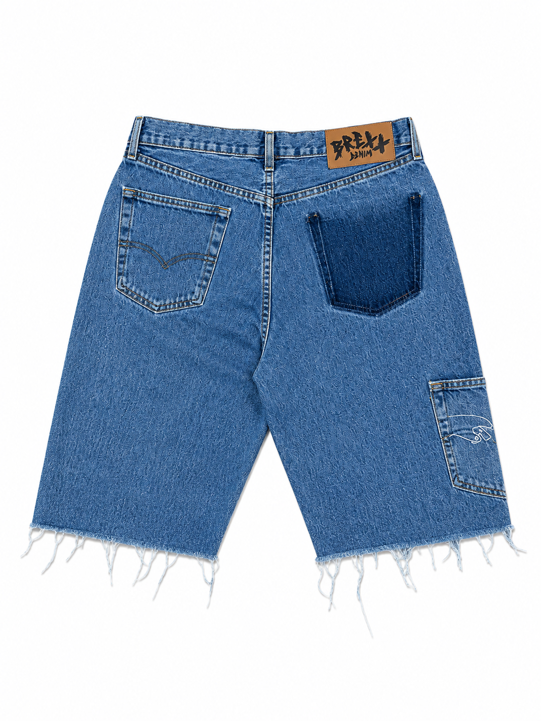 WAR & PEACE DENIM SHORTS-34