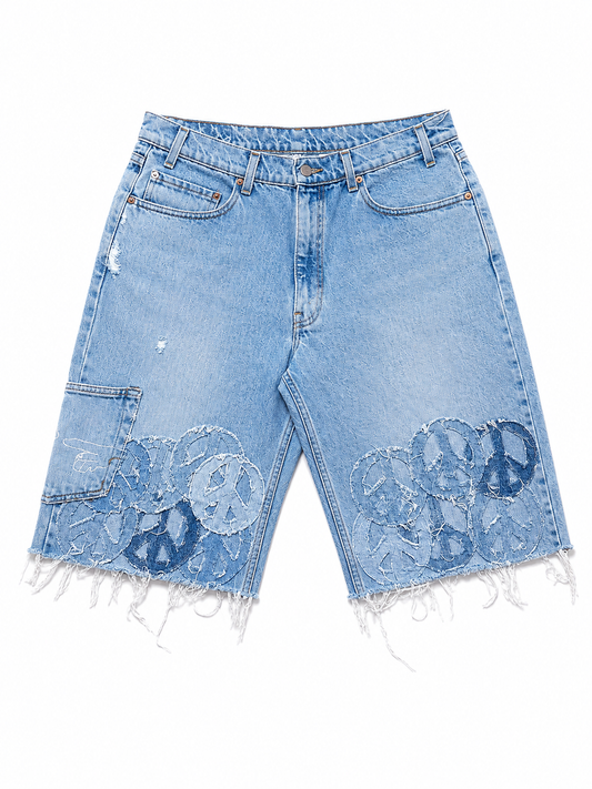WAR & PEACE DENIM SHORTS-36