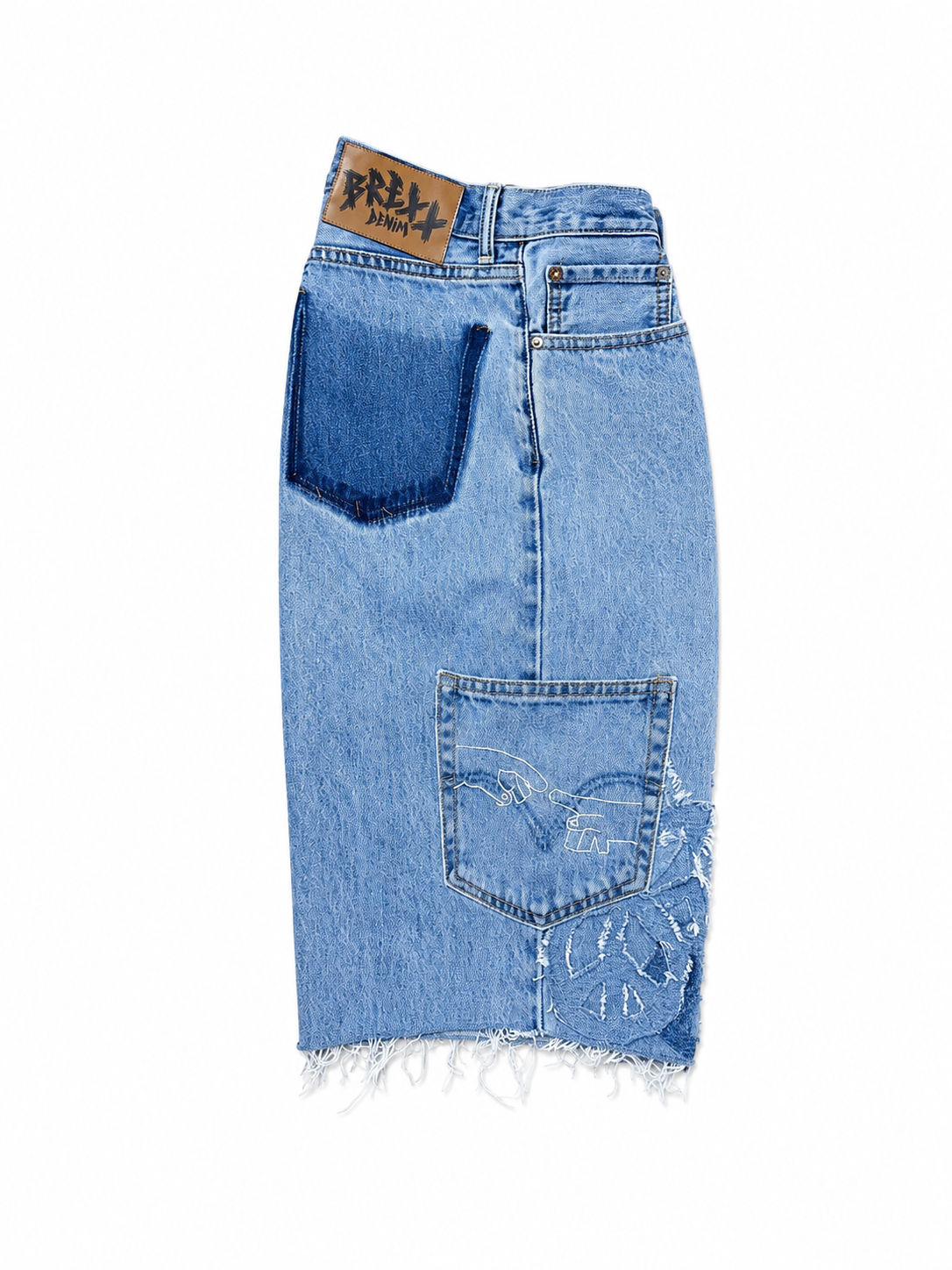 WAR & PEACE DENIM SHORTS-34