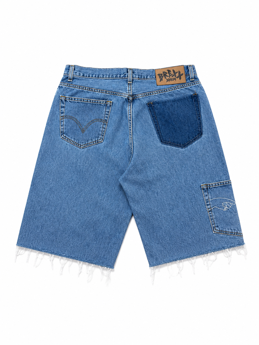 WAR & PEACE DENIM SHORTS-36