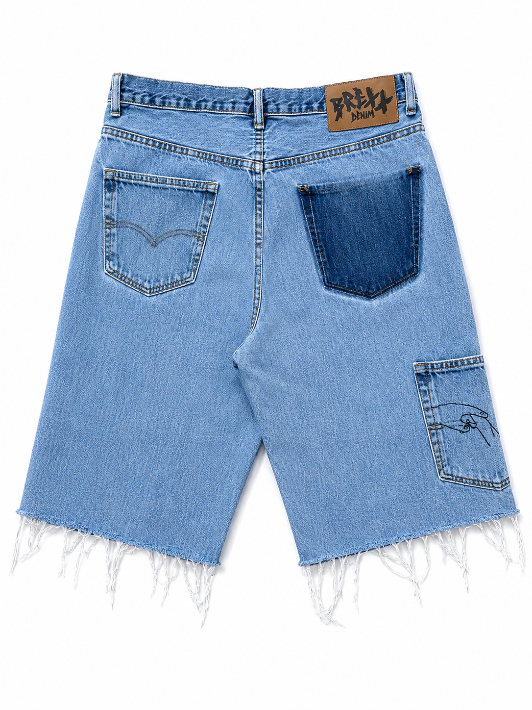 WAR & PEACE DENIM SHORTS- 36