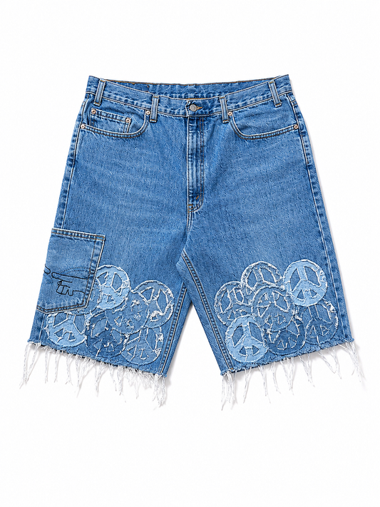 WAR & PEACE DENIM SHORTS-40