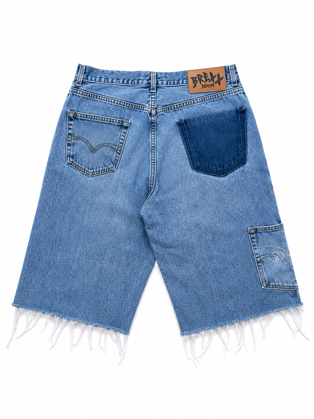 WAR & PEACE DENIM SHORTS-36