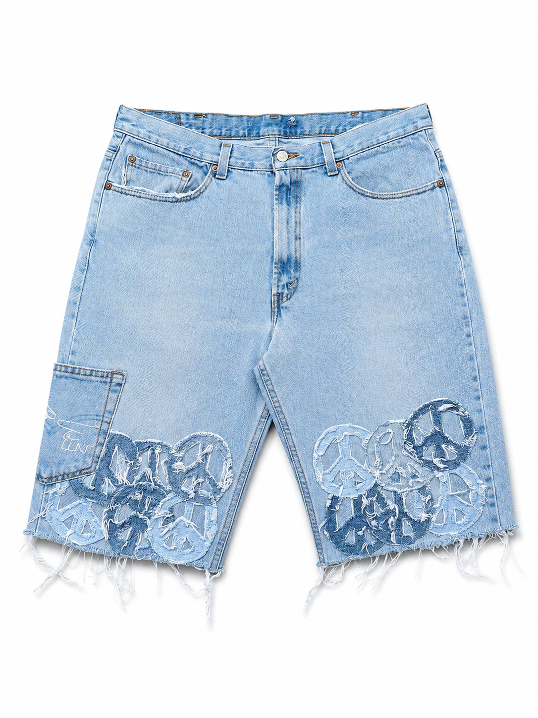 WAR & PEACE DENIM SHORTS-38